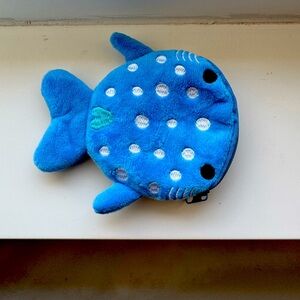 Blue Fish-Shaped children’s coin purse